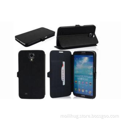 Goatskin Mobile Phone PU Leather Case For Samsung Galaxy Me